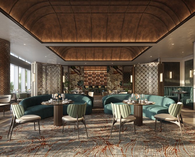 Bptp Downtown 66 Fine-dining