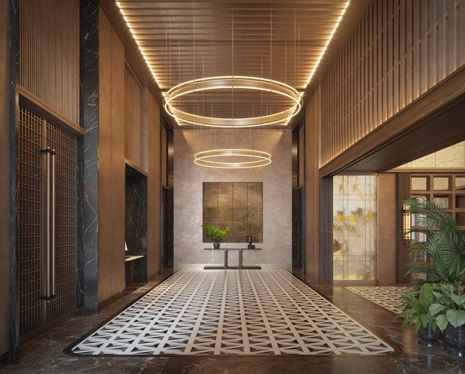 Bptp Downtown 66 Pre-function Area