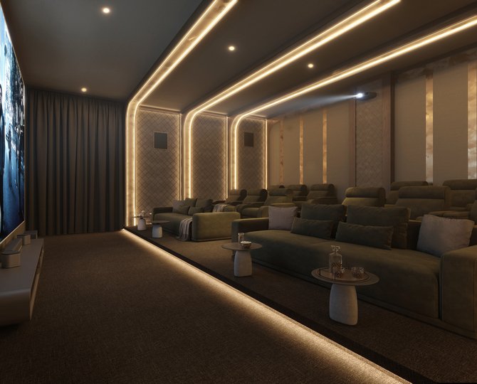 Bptp Downtown 66 Private Theatre